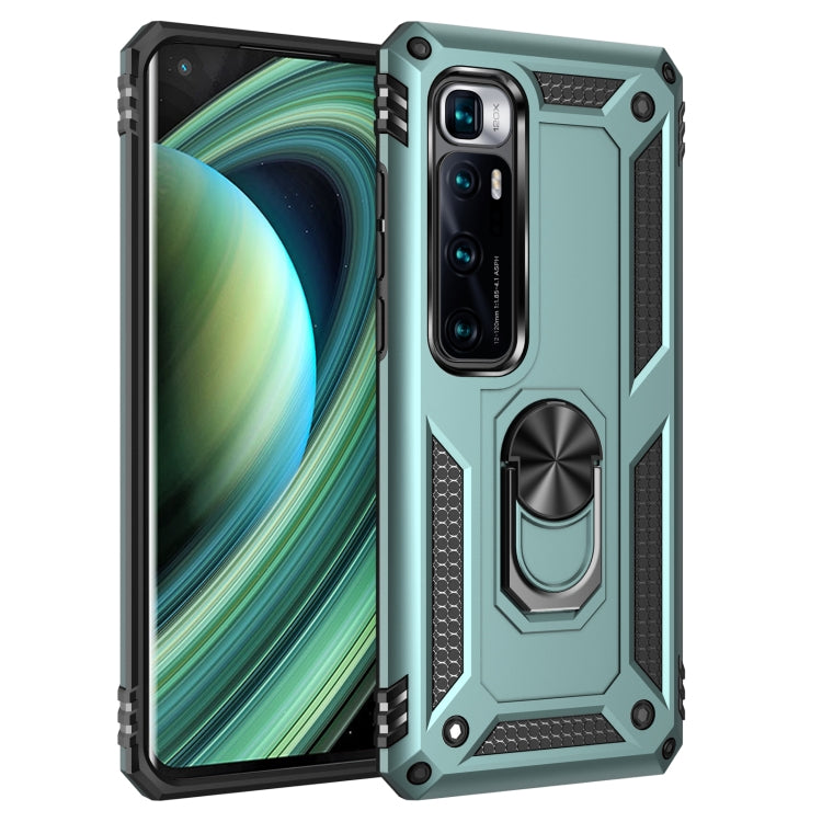 For Xiaomi Mi 10 Ultra Shockproof TPU + PC Protective Case with 360 Degree Rotating Holder