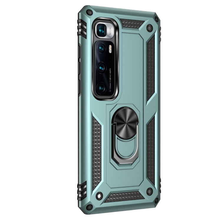 For Xiaomi Mi 10 Ultra Shockproof TPU + PC Protective Case with 360 Degree Rotating Holder