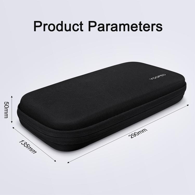 For Nintendo Switch 2 YOOPEO YP116 Game Console EVA Storage Bag - Black