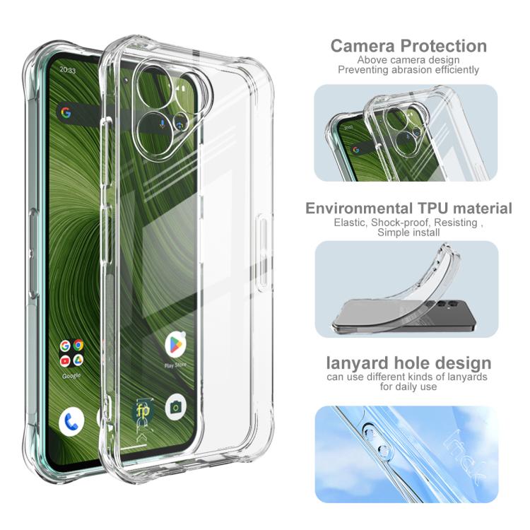 For Fairphone Gen.6 / e / OS Gen.6 imak Shockproof Airbag TPU Phone Case