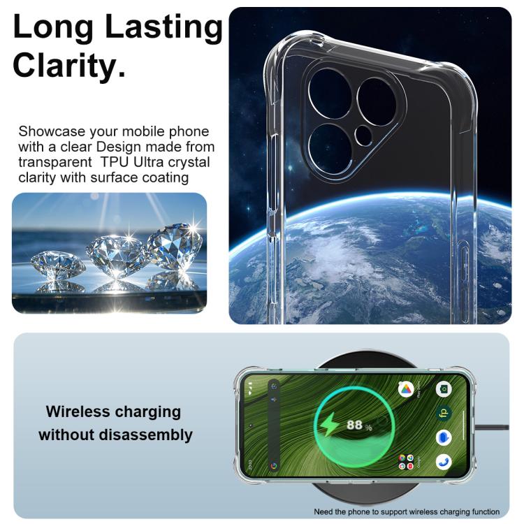 For Fairphone Gen.6 / e / OS Gen.6 imak Shockproof Airbag TPU Phone Case