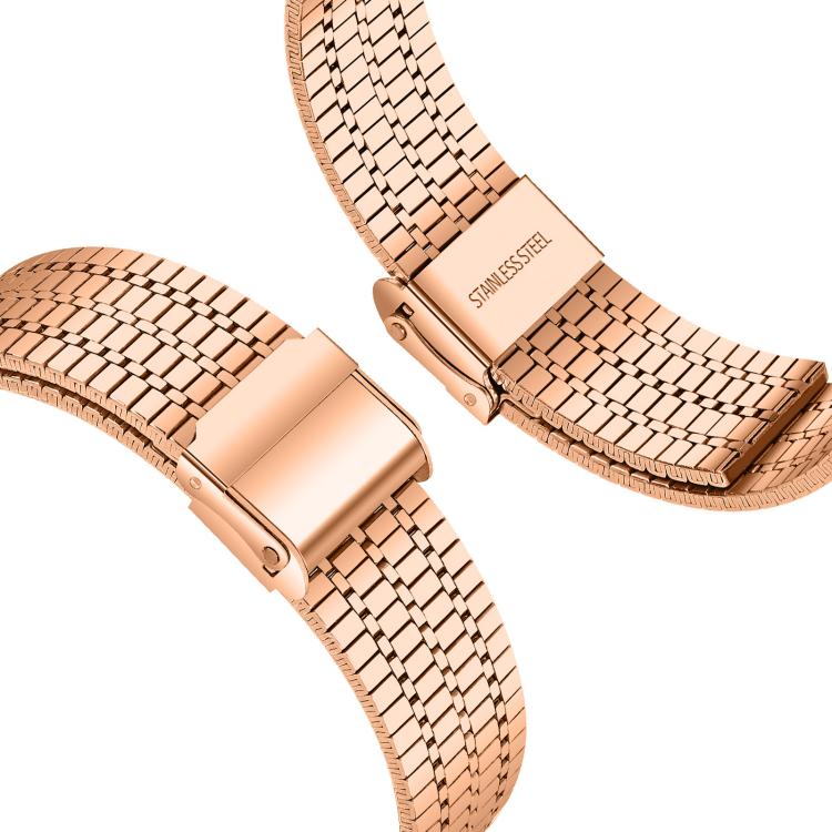 20mm xDfind Seven Beads Buckle Stainless Steel Watch Band