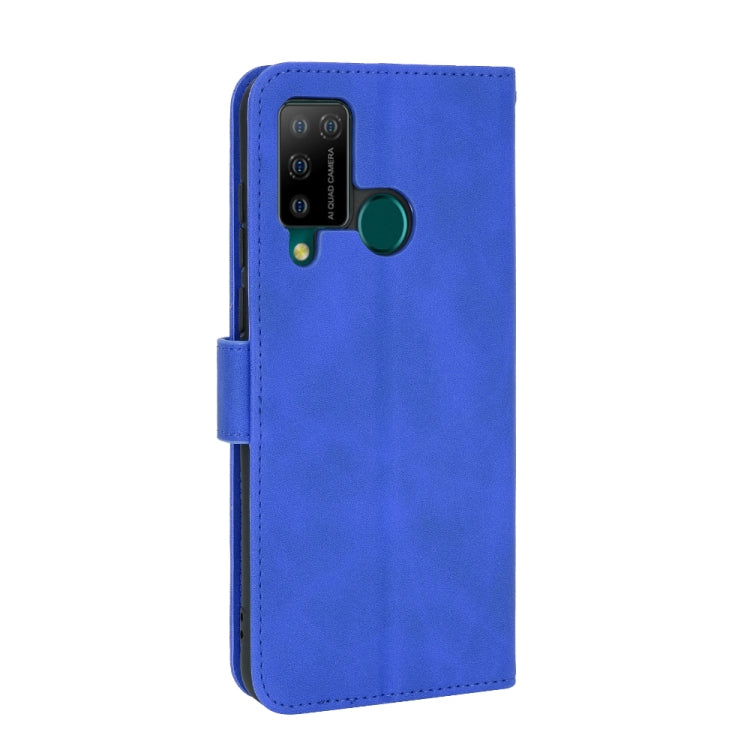 For DOOGEE N20 Pro Solid Color Skin Feel Magnetic Buckle Horizontal Flip Calf Texture PU Leather Case with Holder & Card Slots & Wallet