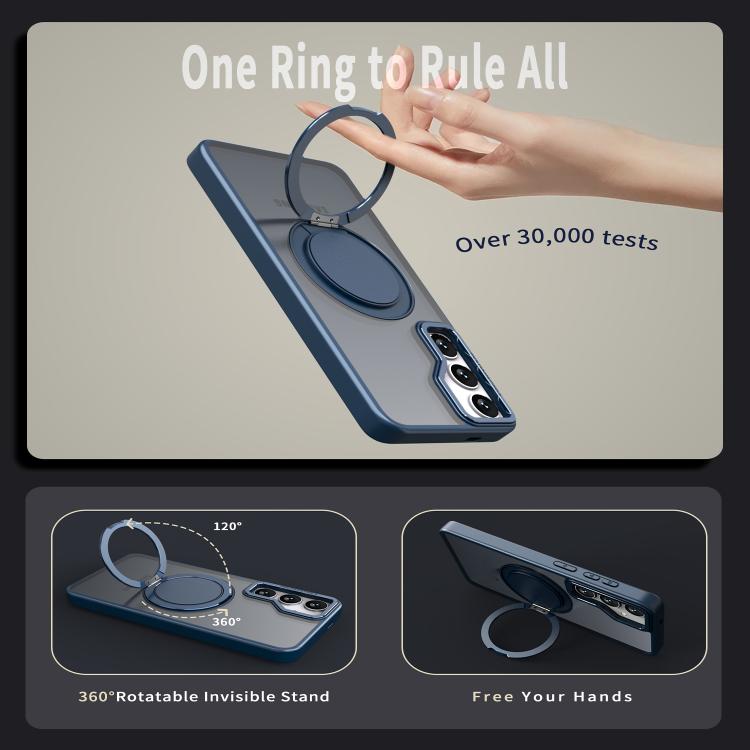 For Samsung Galaxy S24+ 5G Kalebol 360-degree Rotating MagSafe Magnetic Holder Phone Case