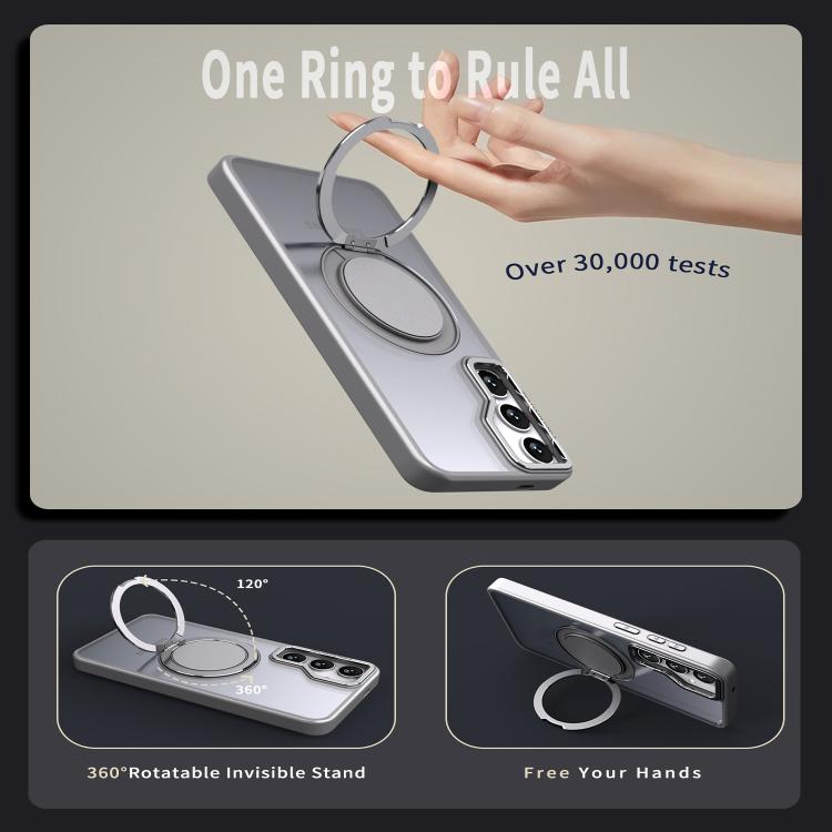 For Samsung Galaxy S24 5G Kalebol 360-degree Rotating MagSafe Magnetic Holder Phone Case