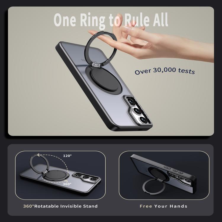 For Samsung Galaxy S23 FE 5G Kalebol 360-degree Rotating MagSafe Magnetic Holder Phone Case