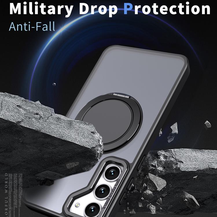 For Samsung Galaxy S23+ 5G Kalebol 360-degree Rotating MagSafe Magnetic Holder Phone Case