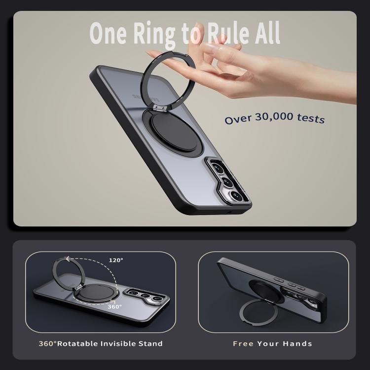 For Samsung Galaxy S23+ 5G Kalebol 360-degree Rotating MagSafe Magnetic Holder Phone Case