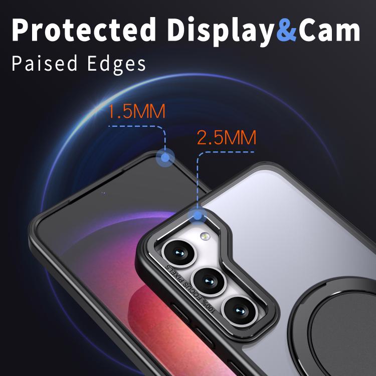 For Samsung Galaxy S23+ 5G Kalebol 360-degree Rotating MagSafe Magnetic Holder Phone Case
