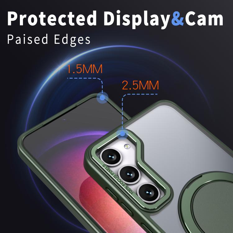 For Samsung Galaxy S23+ 5G Kalebol 360-degree Rotating MagSafe Magnetic Holder Phone Case