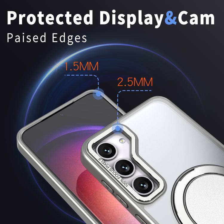 For Samsung Galaxy S23+ 5G Kalebol 360-degree Rotating MagSafe Magnetic Holder Phone Case