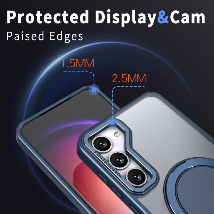 For Samsung Galaxy S23+ 5G Kalebol 360-degree Rotating MagSafe Magnetic Holder Phone Case