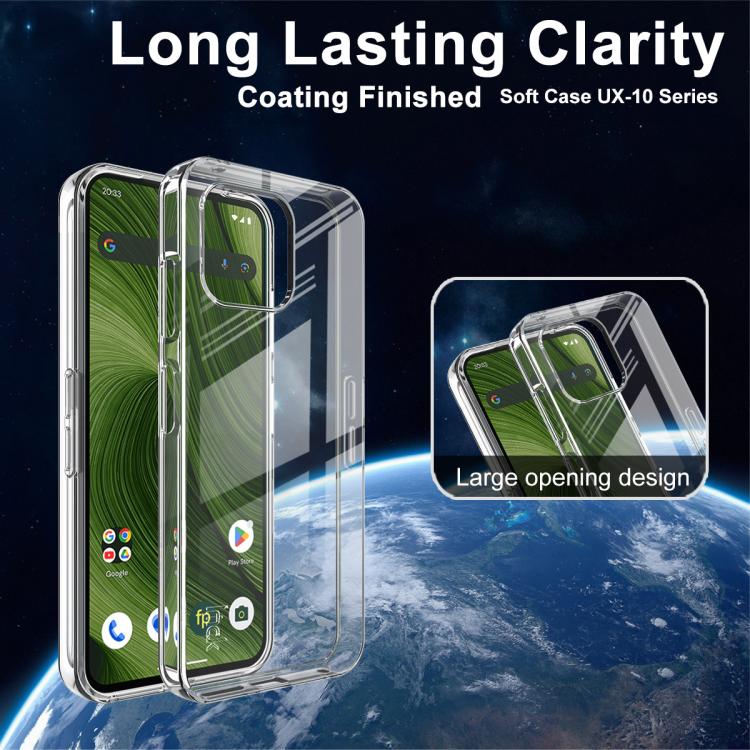 For Fairphone Gen.6 / e / OS Gen.6 imak UX-10 Series Transparent Shockproof TPU Phone Case - Transparent