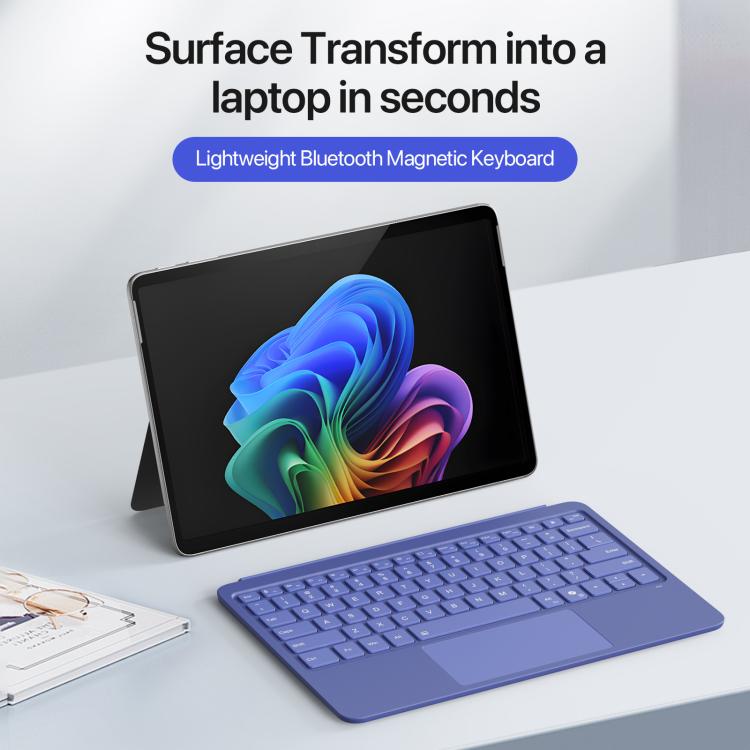 For MicroSoft Surface Pro 12 Backlight Tablet Bluetooth Keyboard with Touch Pad