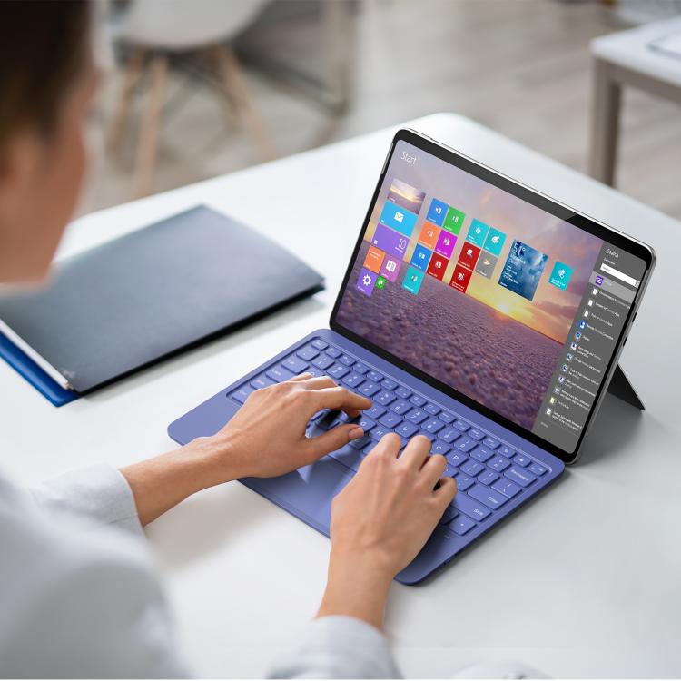 For MicroSoft Surface Pro 12 Backlight Tablet Bluetooth Keyboard with Touch Pad