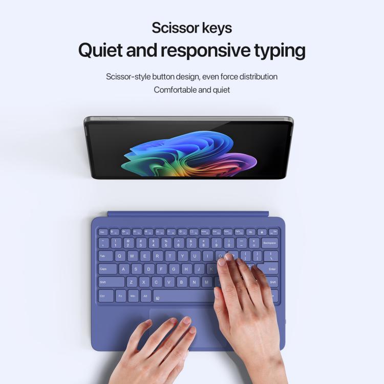 For MicroSoft Surface Pro 12 Backlight Tablet Bluetooth Keyboard with Touch Pad