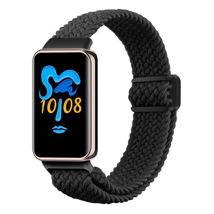 For Honor Band 10 / 9 xDfind Magnetic Buckle Nylon Braid Watch Band