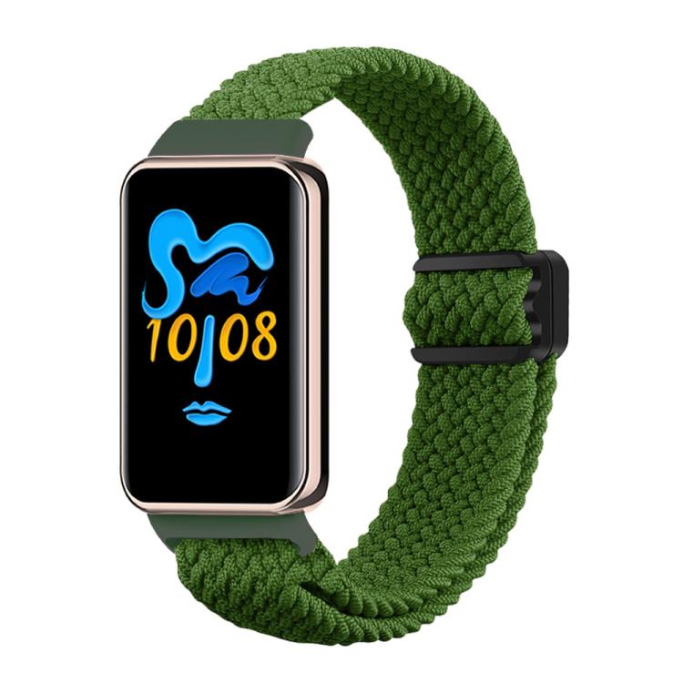 For Honor Band 10 / 9 xDfind Magnetic Buckle Nylon Braid Watch Band
