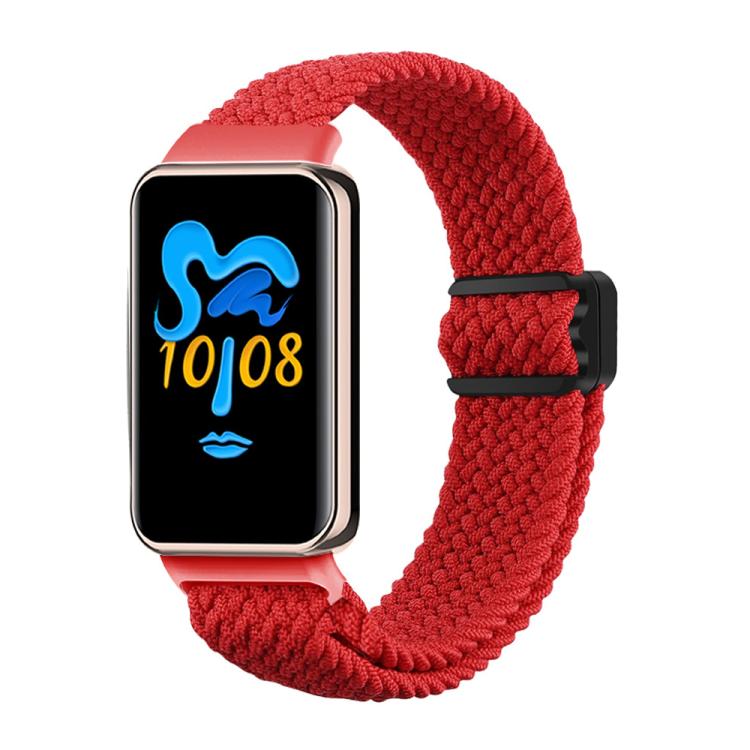 For Honor Band 10 / 9 xDfind Magnetic Buckle Nylon Braid Watch Band