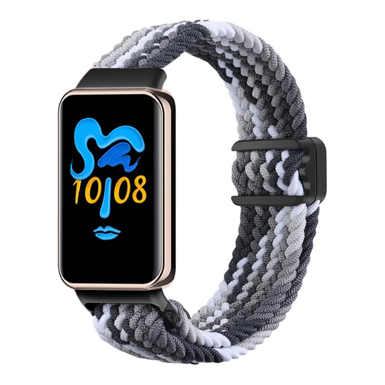 For Honor Band 10 / 9 xDfind Magnetic Buckle Nylon Braid Watch Band