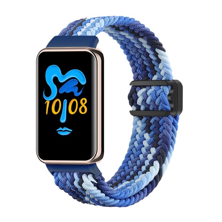 For Honor Band 10 / 9 xDfind Magnetic Buckle Nylon Braid Watch Band