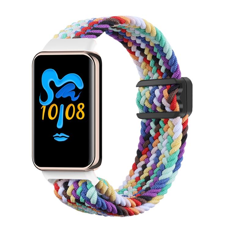 For Honor Band 10 / 9 xDfind Magnetic Buckle Nylon Braid Watch Band