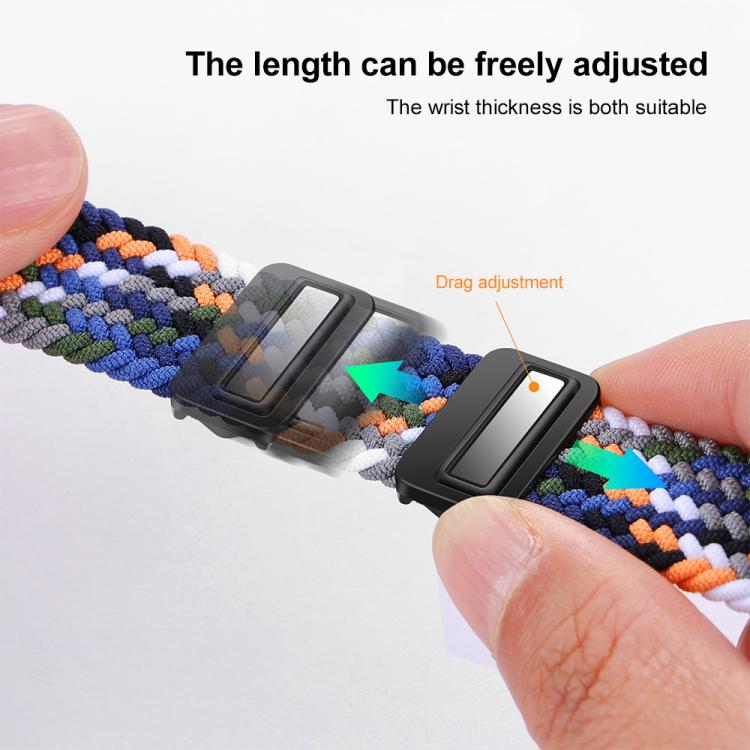 For Honor Band 10 / 9 xDfind Magnetic Buckle Nylon Braid Watch Band