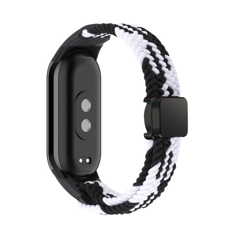 For Xiaomi Smart Band 10 / 9 / 8 xDfind Nylon Braided Loop Magnetic Buckle Watch Band