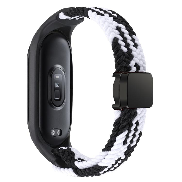 For Xiaomi Mi Band 7 / 6 / 5 / 4 / 3 xDfind Watch Cover Integrated Braided Loop Magnetic Buckle Watch Band
