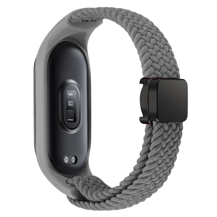 For Xiaomi Mi Band 7 / 6 / 5 / 4 / 3 xDfind Watch Cover Integrated Braided Loop Magnetic Buckle Watch Band
