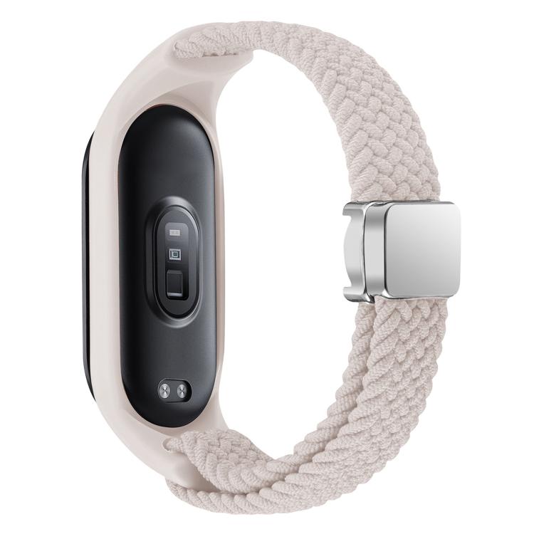 For Xiaomi Mi Band 7 / 6 / 5 / 4 / 3 xDfind Watch Cover Integrated Braided Loop Magnetic Buckle Watch Band