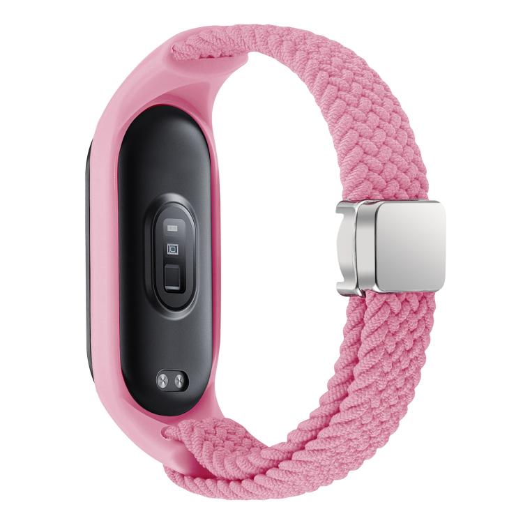For Xiaomi Mi Band 7 / 6 / 5 / 4 / 3 xDfind Watch Cover Integrated Braided Loop Magnetic Buckle Watch Band