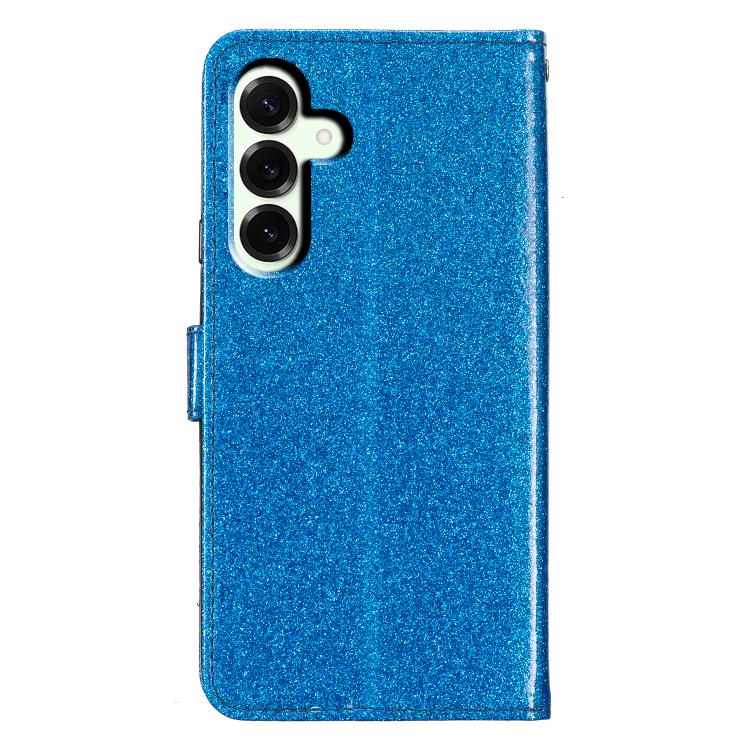 For Samsung Galaxy S25 FE 5G Glitter Powder Flip Leather Phone Case