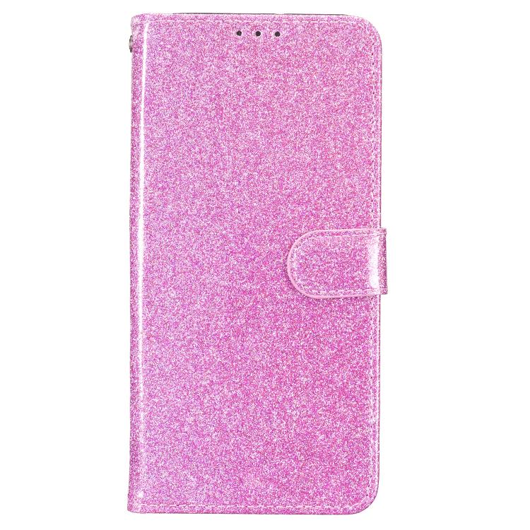 For Samsung Galaxy S25 FE 5G Glitter Powder Flip Leather Phone Case