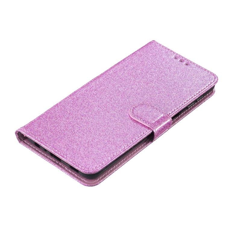 For Samsung Galaxy S25 FE 5G Glitter Powder Flip Leather Phone Case
