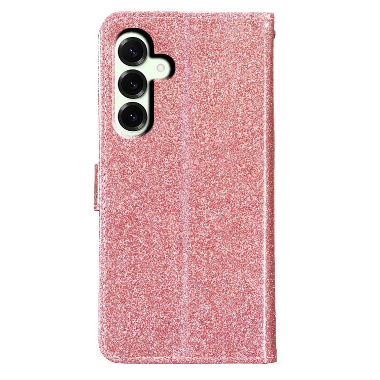 For Samsung Galaxy M36 5G Glitter Powder Flip Leather Phone Case