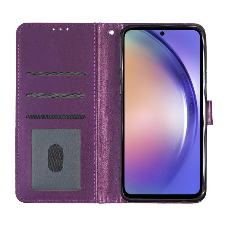 For Samsung Galaxy M36 5G Glitter Powder Flip Leather Phone Case