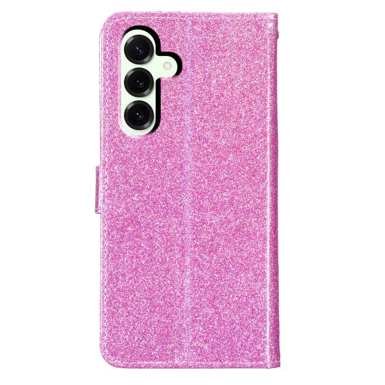 For Samsung Galaxy M36 5G Glitter Powder Flip Leather Phone Case