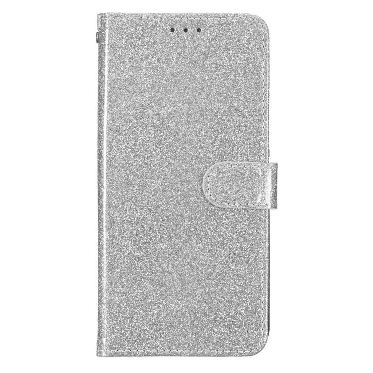 For Samsung Galaxy M36 5G Glitter Powder Flip Leather Phone Case