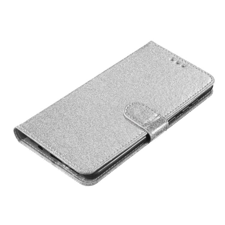 For Samsung Galaxy M36 5G Glitter Powder Flip Leather Phone Case