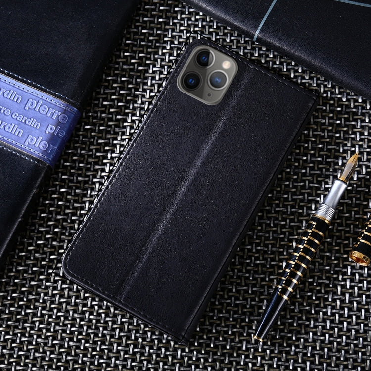 For iPhone 11 Pro Max Non-Magnetic Retro Texture Horizontal Flip Leather Case with Holder & Card Slots & Wallet