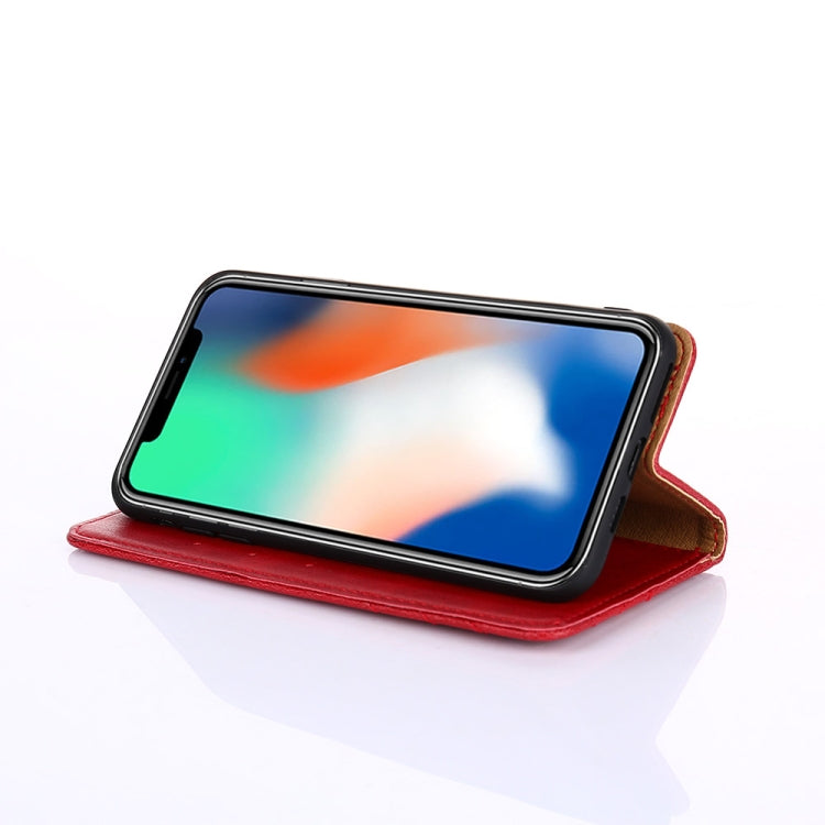 For iPhone 11 Pro Max Non-Magnetic Retro Texture Horizontal Flip Leather Case with Holder & Card Slots & Wallet