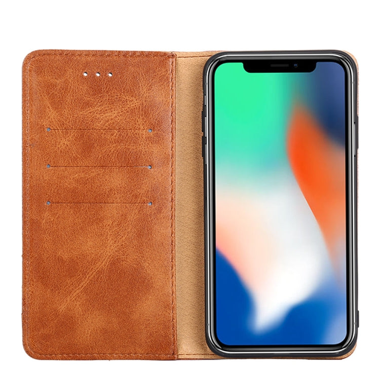 For iPhone 11 Pro Max Non-Magnetic Retro Texture Horizontal Flip Leather Case with Holder & Card Slots & Wallet