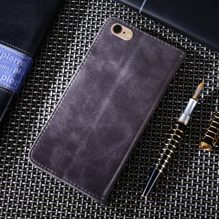 For iPhone 6 / 6s Non-Magnetic Retro Texture Horizontal Flip Leather Case with Holder & Card Slots & Wallet