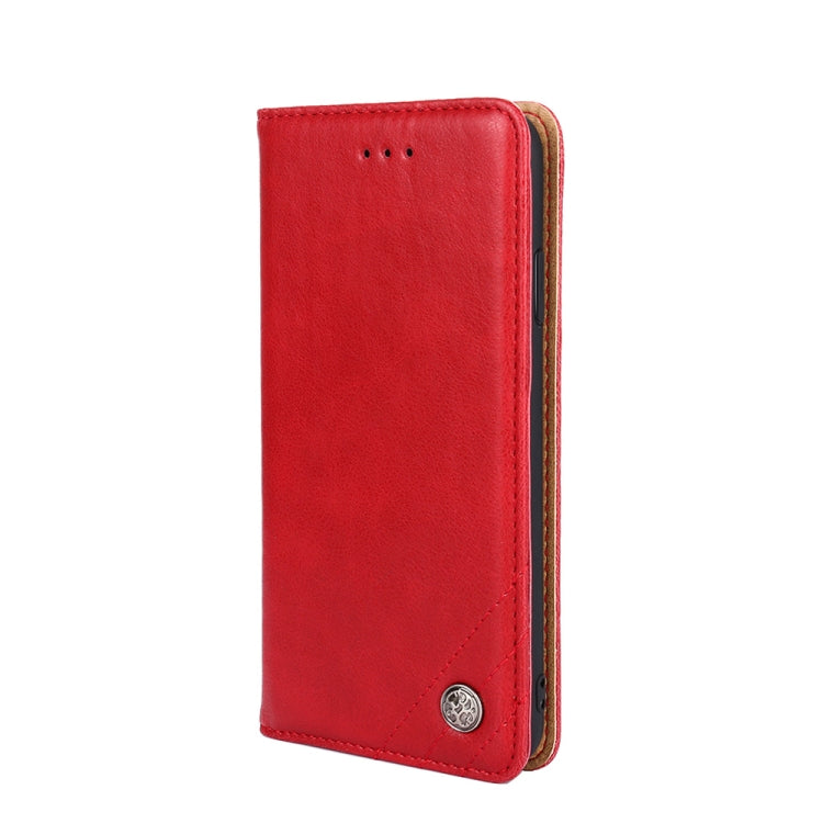 For iPhone 12 mini Non-Magnetic Retro Texture Horizontal Flip Leather Case with Holder & Card Slots & Wallet