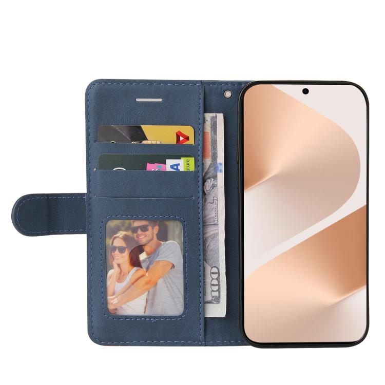 For Huawei Pura 80 5G Dual-color Splicing Flip Leather Phone Case