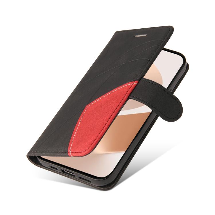 For Huawei Pura 80 5G Dual-color Splicing Flip Leather Phone Case