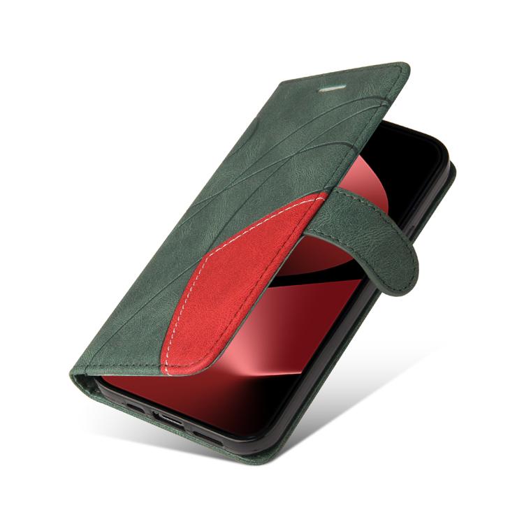 For Huawei Pura 80 Pro 5G Dual-color Splicing Flip Leather Phone Case