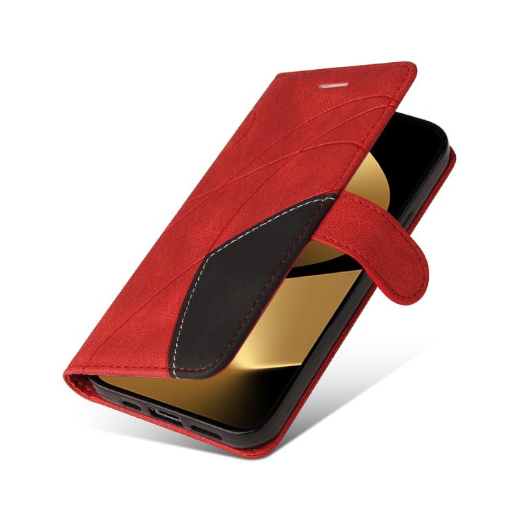 For Huawei Pura 80 Ultra 5G Dual-color Splicing Flip Leather Phone Case