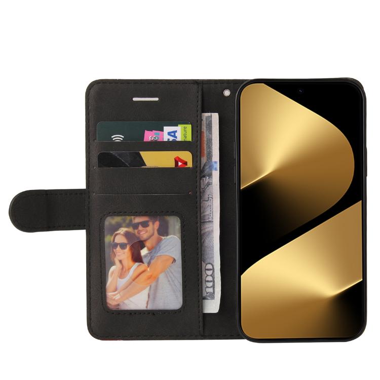 For Huawei Pura 80 Ultra 5G Dual-color Splicing Flip Leather Phone Case